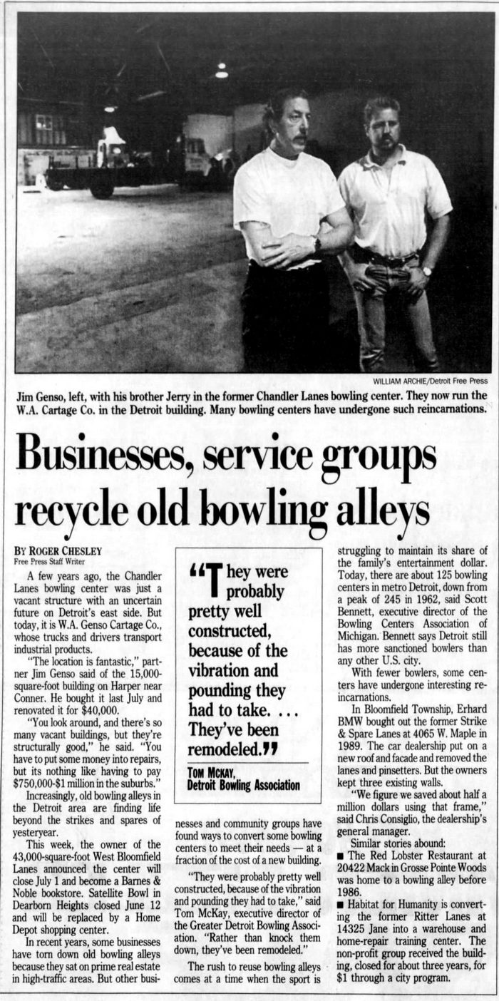 Chandler Recreation - June 1994 Article